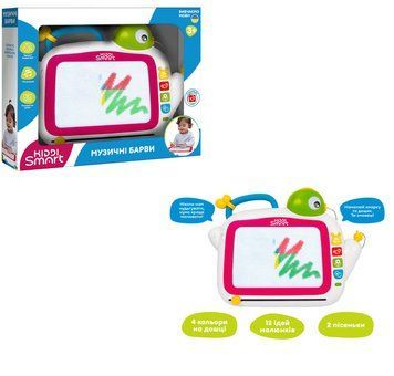 Дошка магнітна KIDDI SMART Музичні барви українська мова  DM909-UA фото