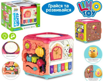 Іграшка розвиваюча куб, 6в1 FT0029AB фото