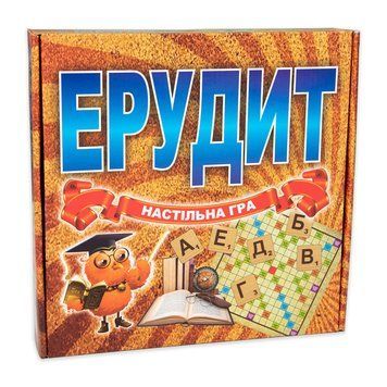 Настільна гра Ерудит Strateg розвиваюча українською мовою 870 фото