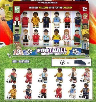 Фігурки Fifa футбол 12 штук  6367 фото