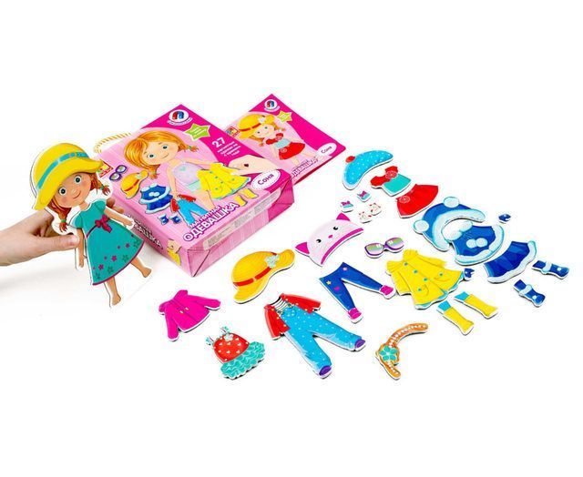 Магнитная игра одевалка Vladi Toys Соня VT3702-07 фото